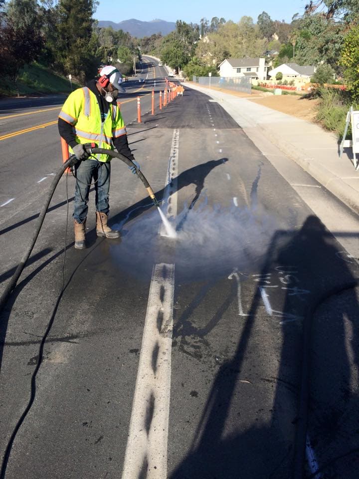 Line Marking Removal
